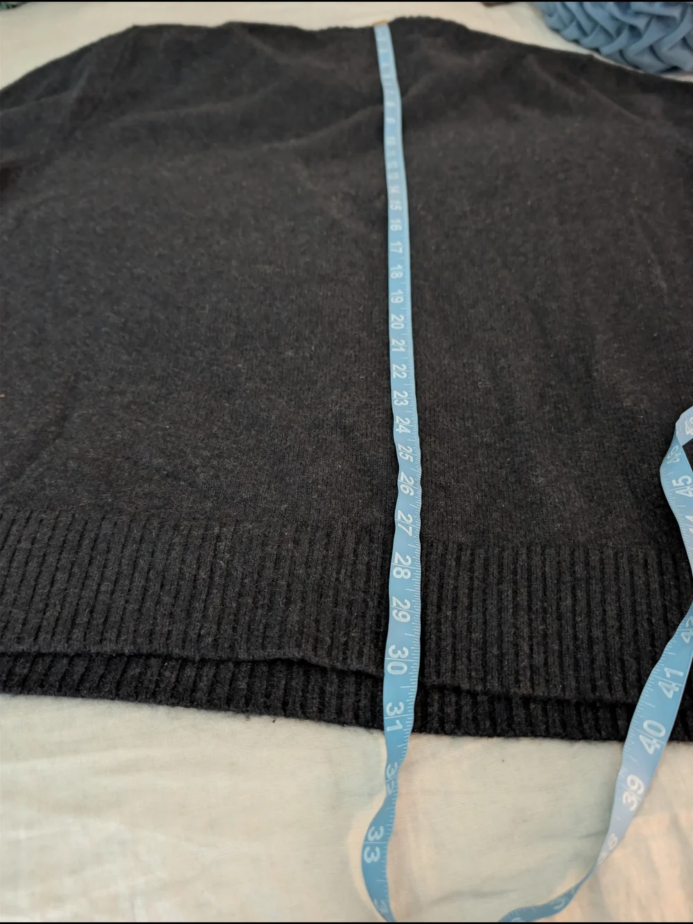 Quince Luxe 100% Baby Cashmere Crewneck Sweater Heather Caviar XXL NWOT